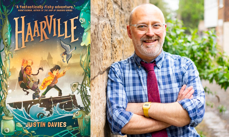 Justin Davies on Haarville and adventure books for kids