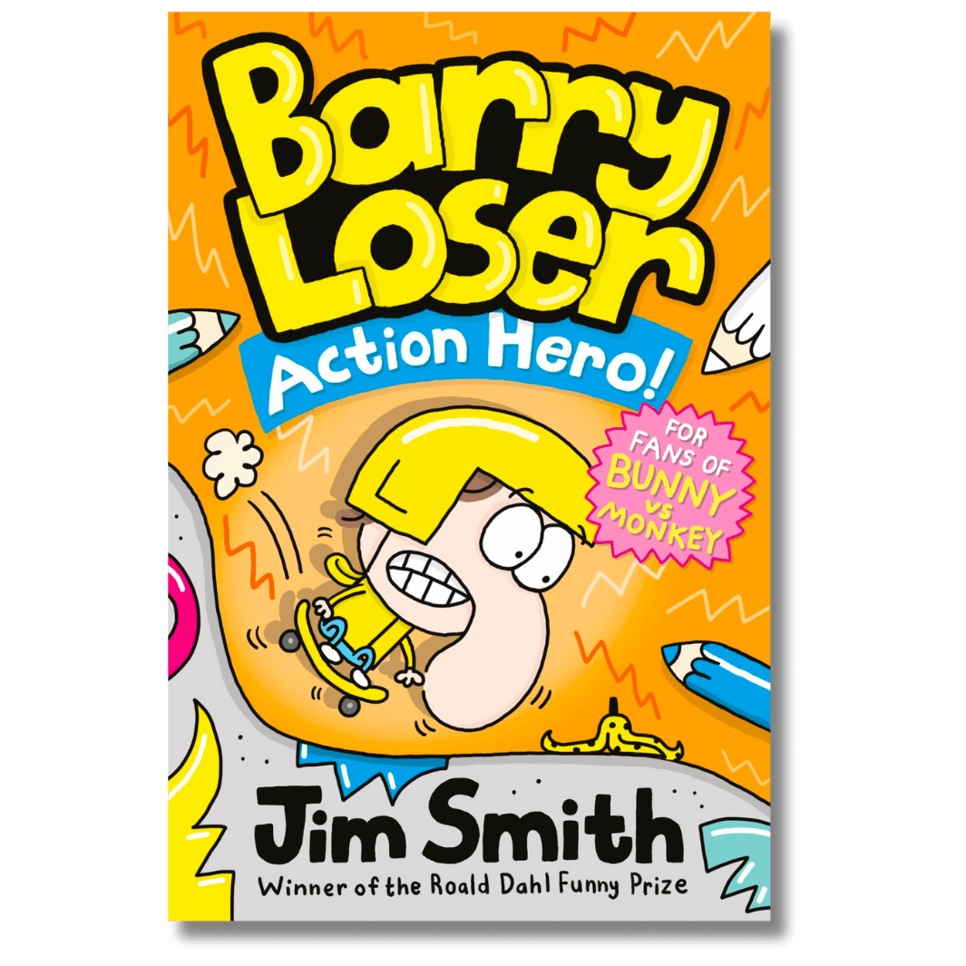 Cover of Barry Loser Action Hero by Jim Smith