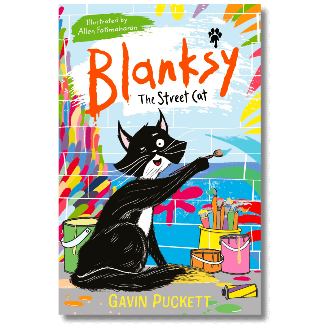 Cover of Blanksy the Street Cat by Gavin Puckett