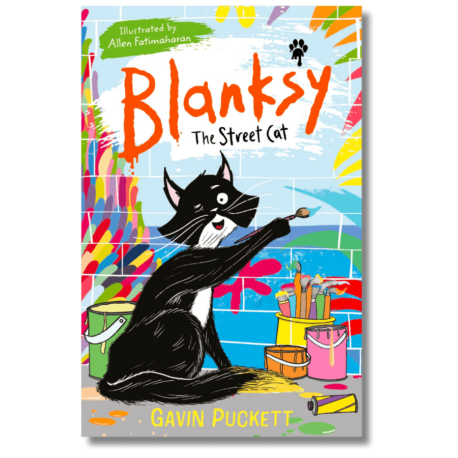 Cover of Blanksy the Street Cat by Gavin Puckett