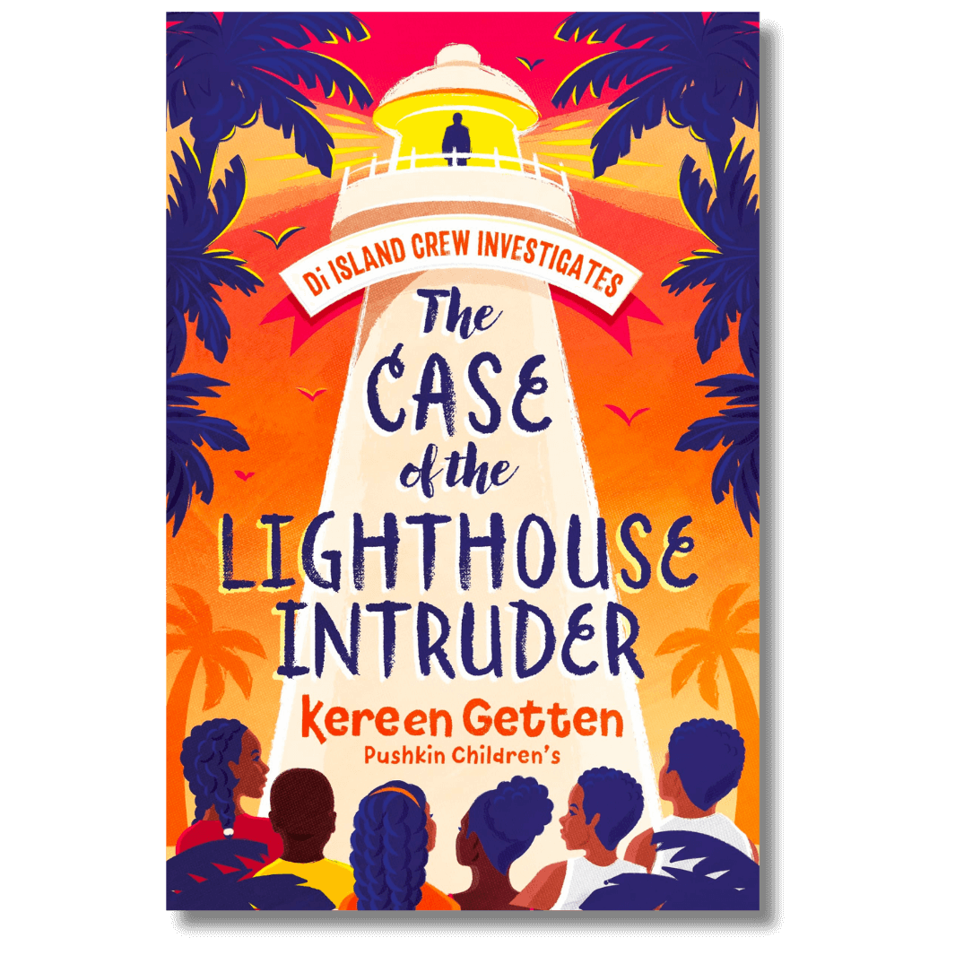 Cover of The Case of the Lighthouse Intruder by Kereen Getten, part of the Di Island Crew Investigates