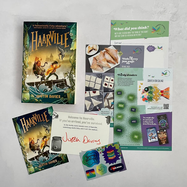 Haarville chapter book and activity pack