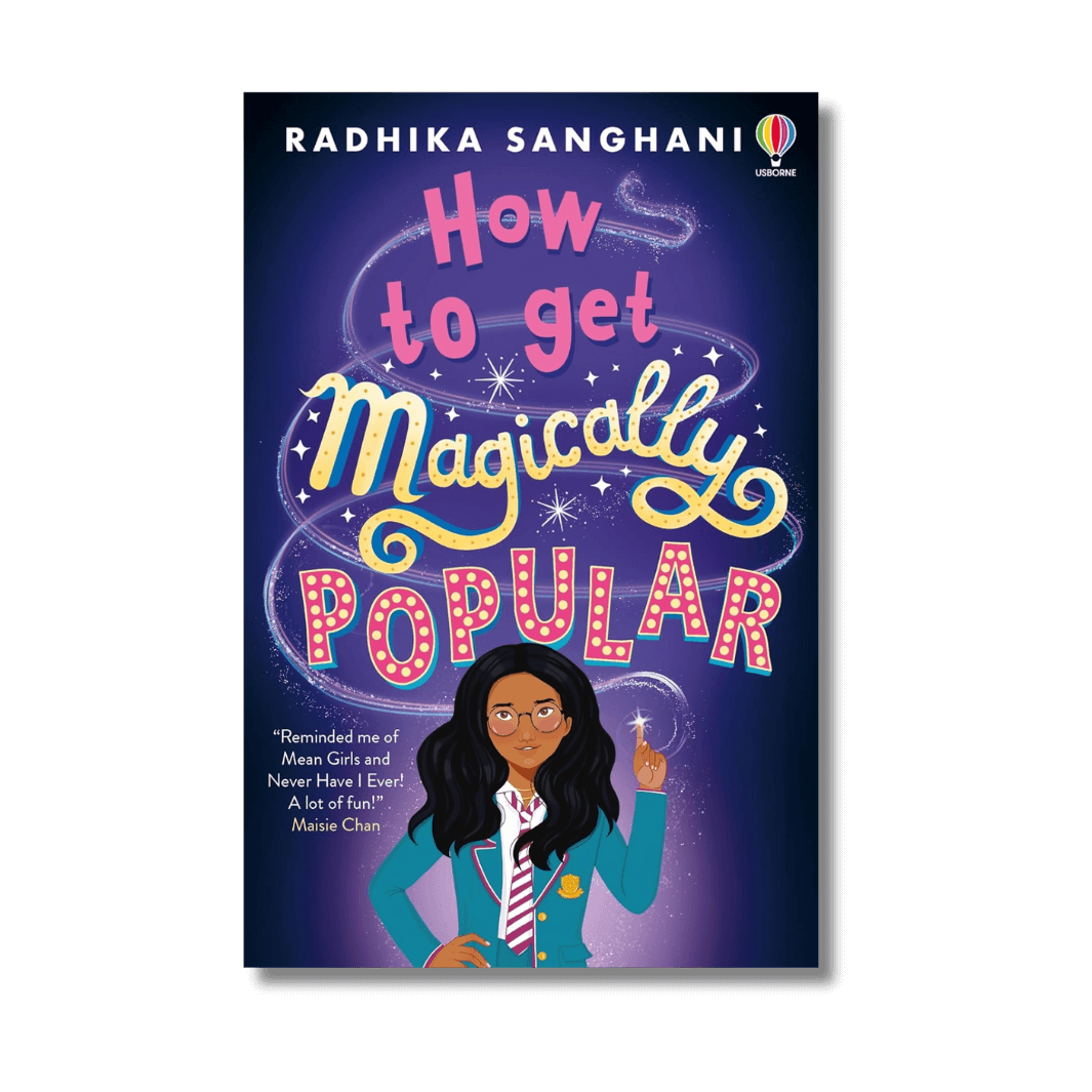 Book cover of 'How to Get Magically Popular' by Radhika Sanghani