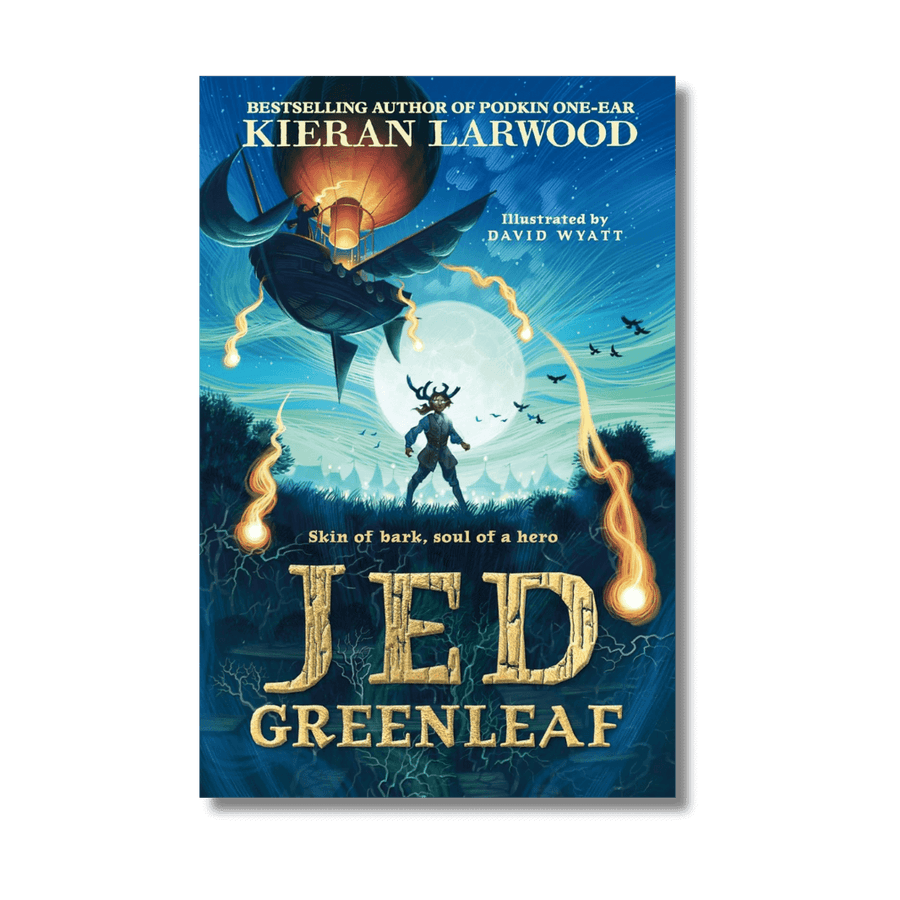 Cover of Jed Greenleaf by Kieran Larwood
