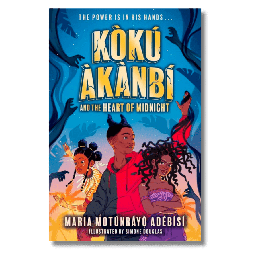 Cover of Koku Akanabi and the Heart of Midnight by Maria Motunrayo Adebisi