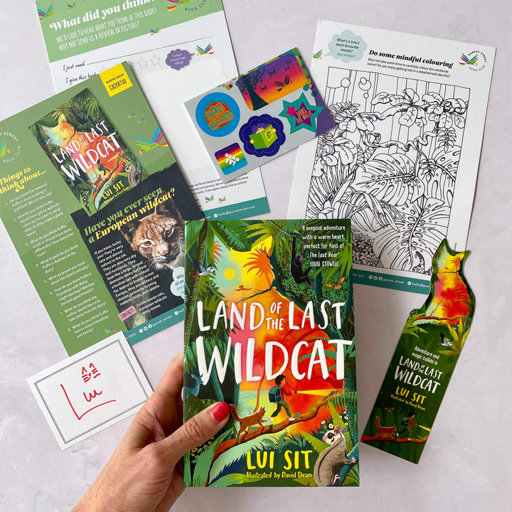 Land of the Last Wildcat chapter book and activity pack