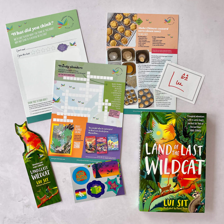 Land of the Last Wildcat chapter book and activity pack