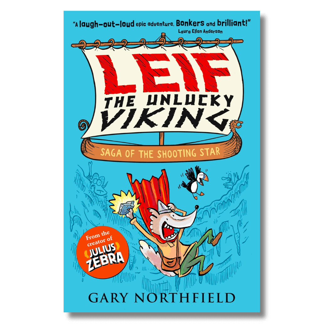 Cover of Leif the Unlucky Viking by Gary Northfield