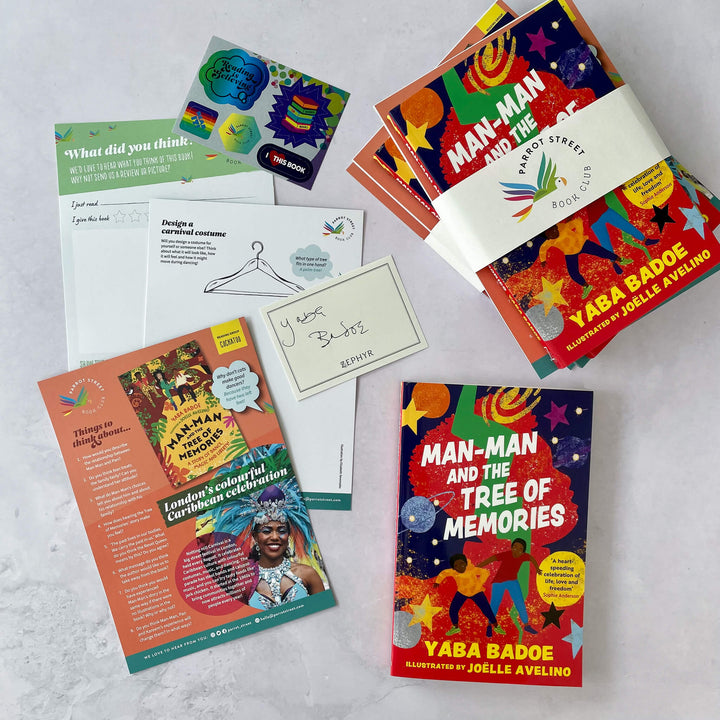 Man-Man and the Tree of Memories chapter book and activity pack