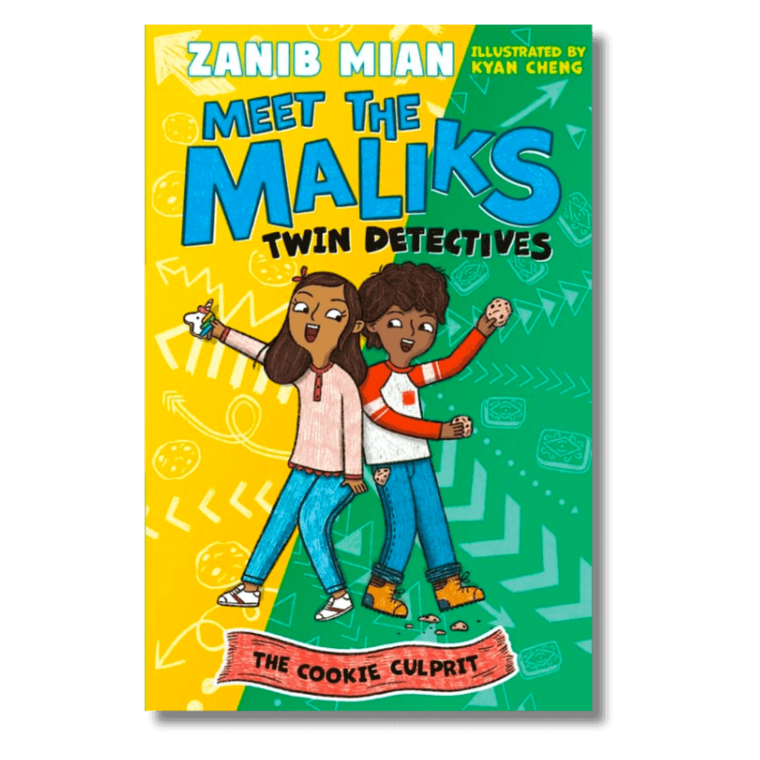Cover of Meet the Maliks: Twin Detectives - The Cookie Culprit by Zanib Mian