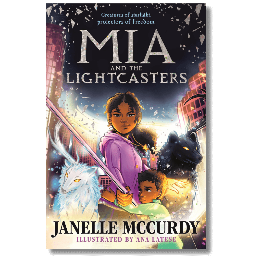 Cover of Mia and the Lightcasters by Janelle McCurdy