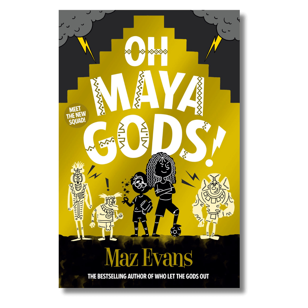Cover of Oh Maya Gods! by Maz Evans