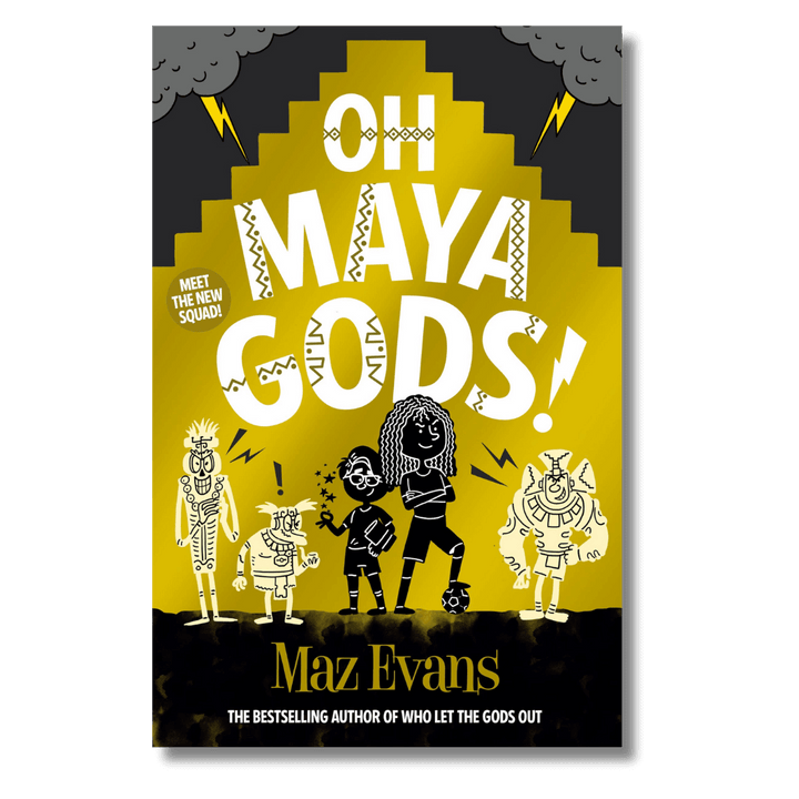 Cover of Oh Maya Gods! by Maz Evans