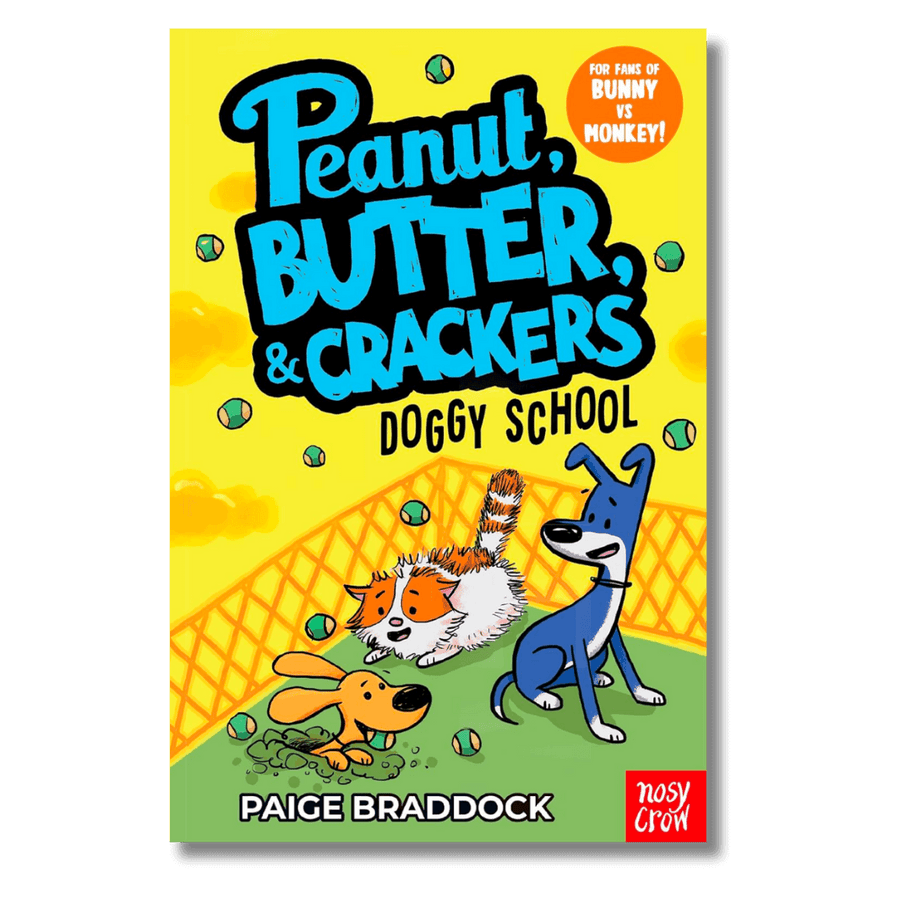 Cover of Peanut, Butter & Crackers: Doggy School by Paige Braddock