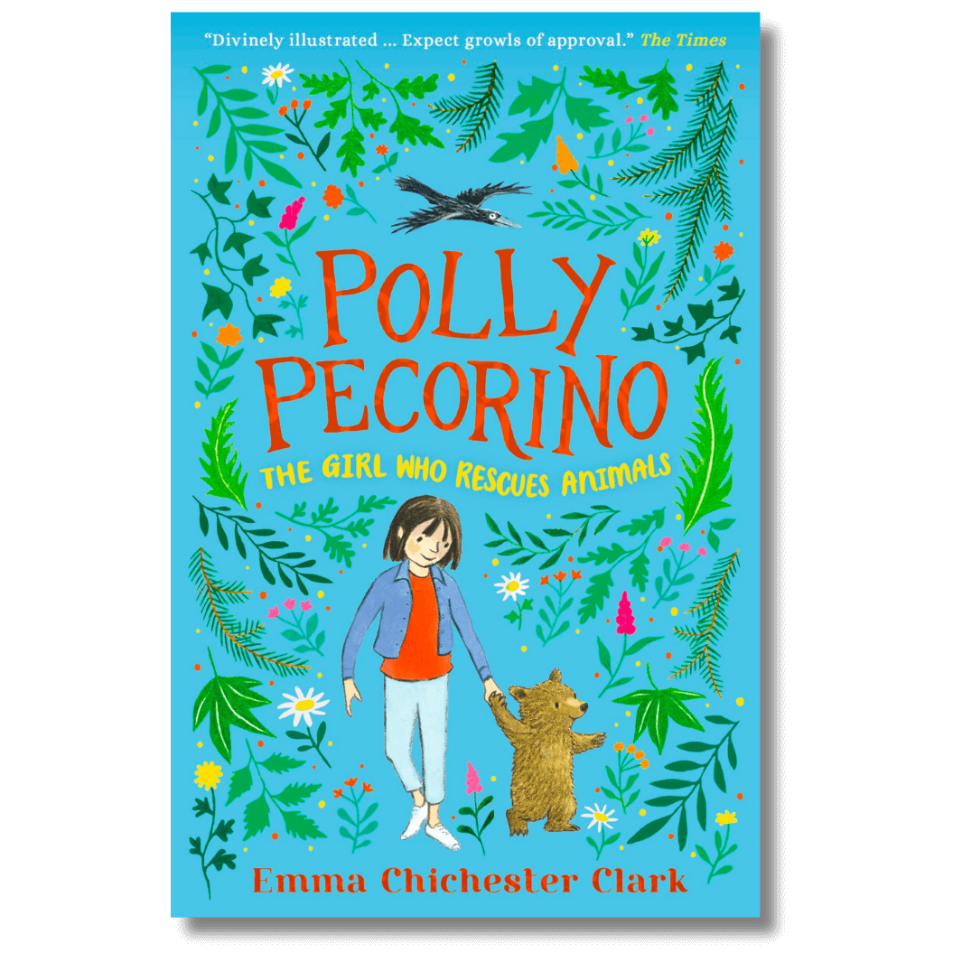 Cover of Polly Pecorino The Girl Who Rescues Animals by Emma Chichester Clark