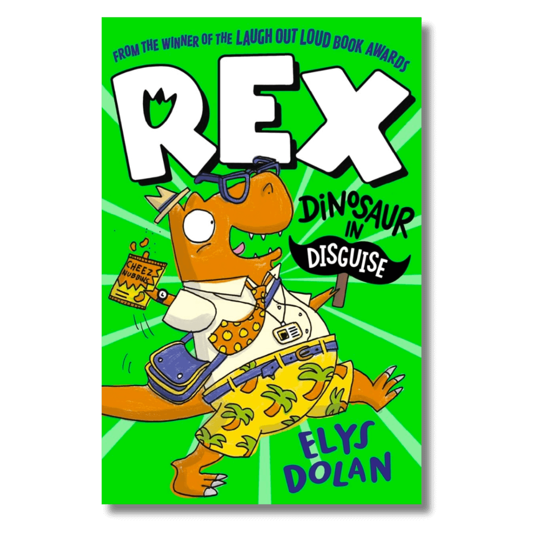 Cover of Rex Dinosaur in Disguise by Elys Dolan