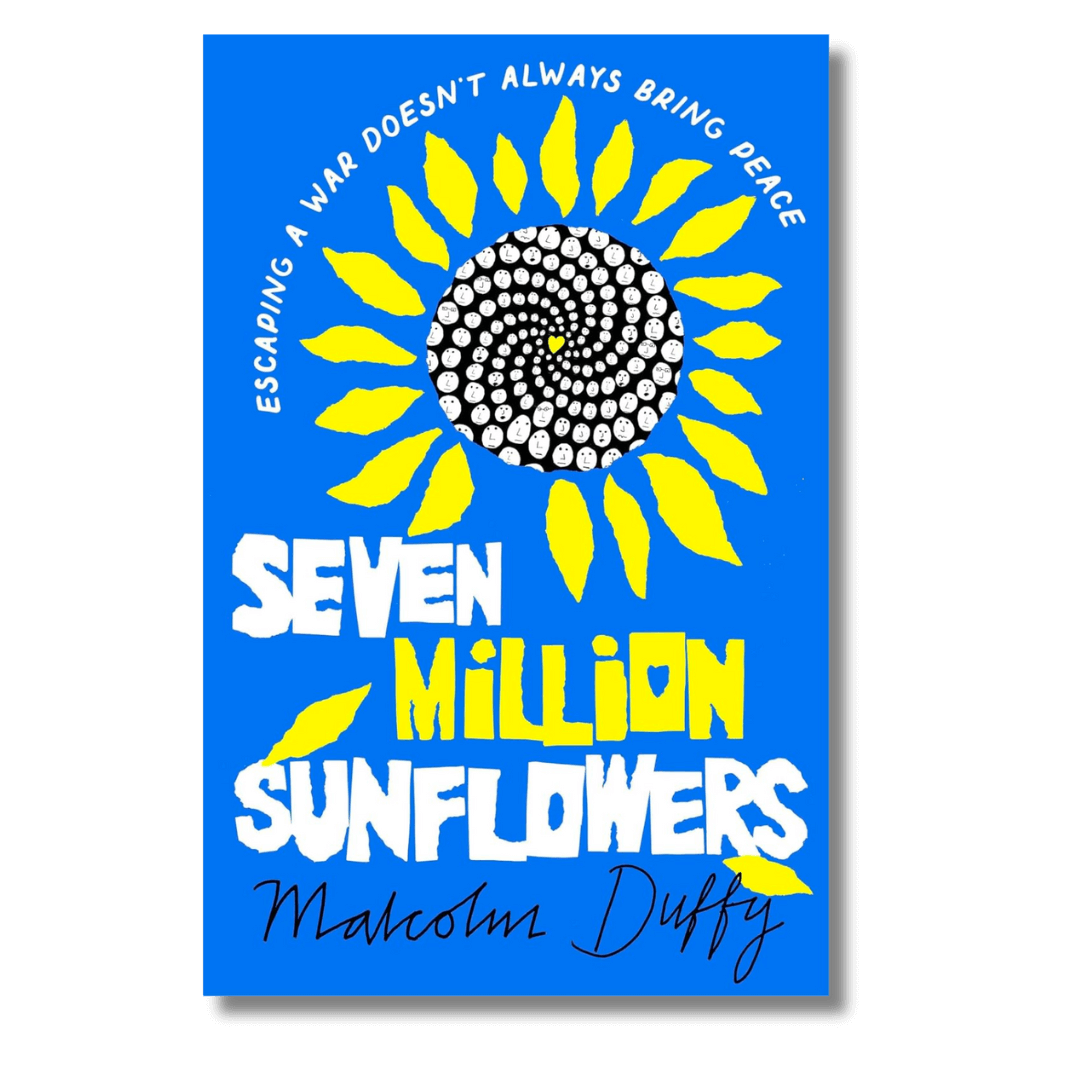 Cover of Seven Million Sunflowers by Malcolm Duffy