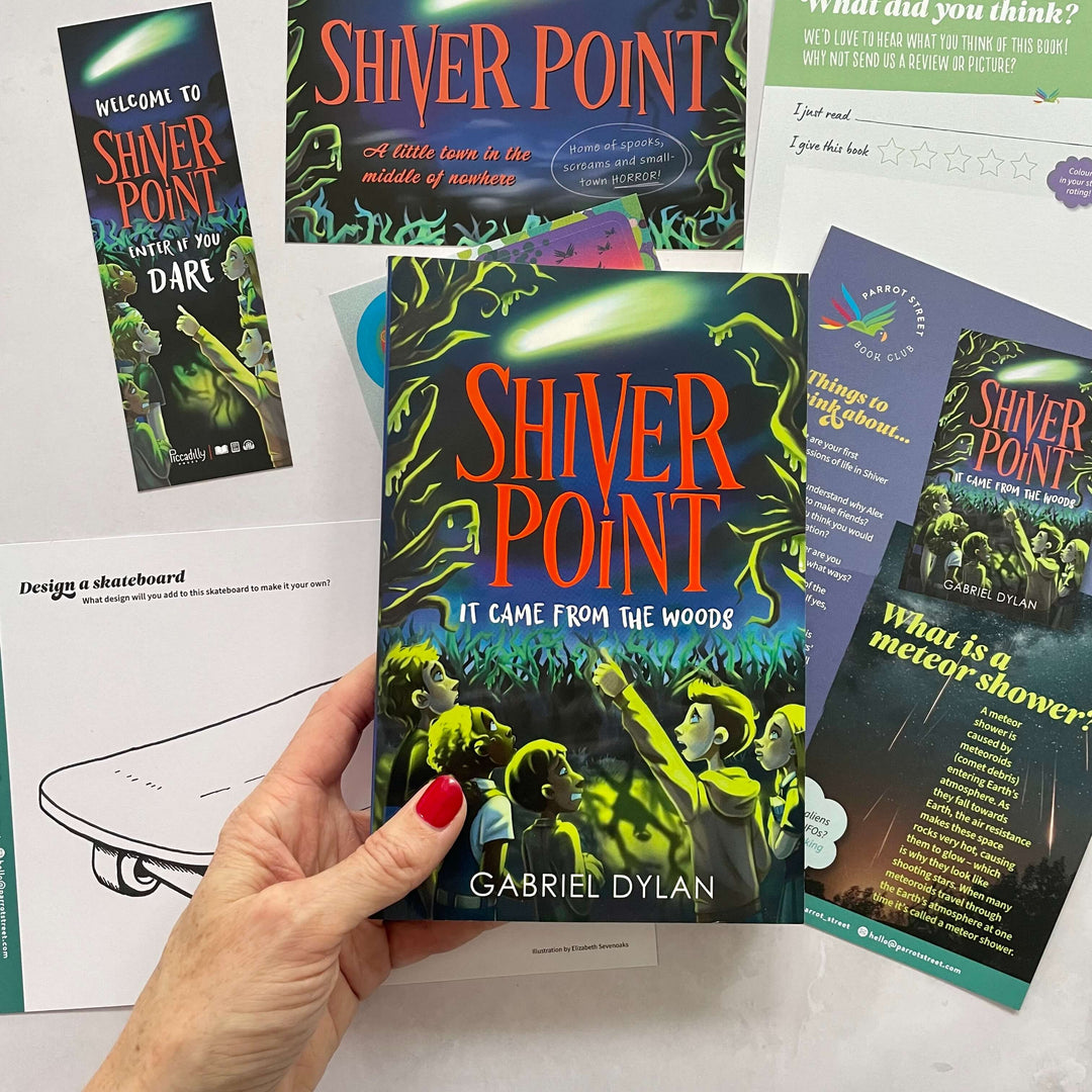 Shiver Point: It Came From the Woods chapter book and activity pack