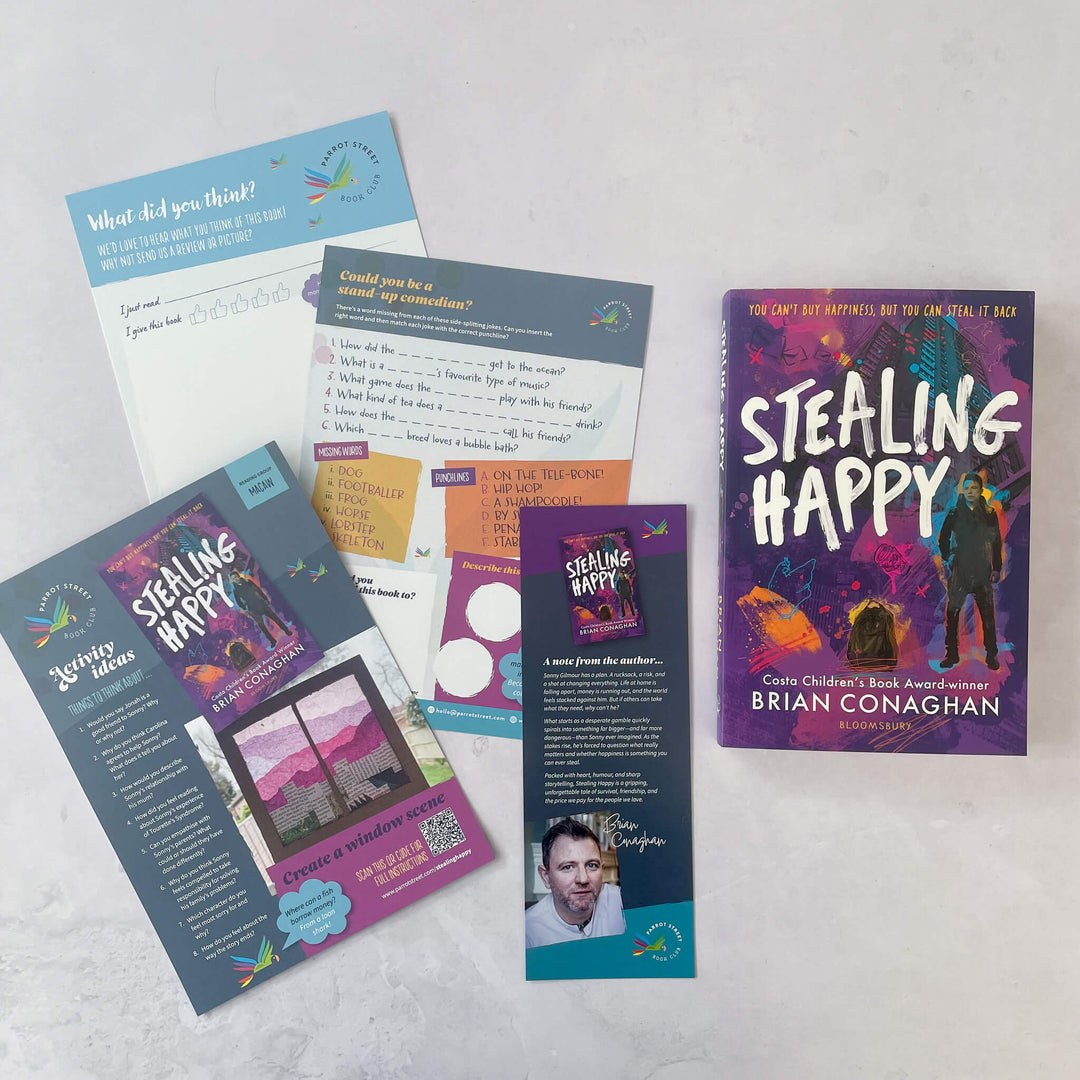 Stealing Happy book and activity pack