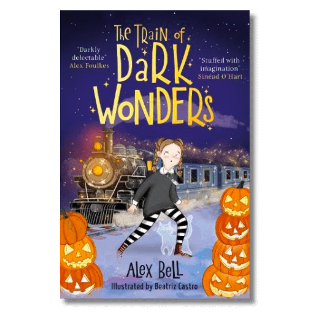 Cover of The Train of Dark Wonders by Alex Bell