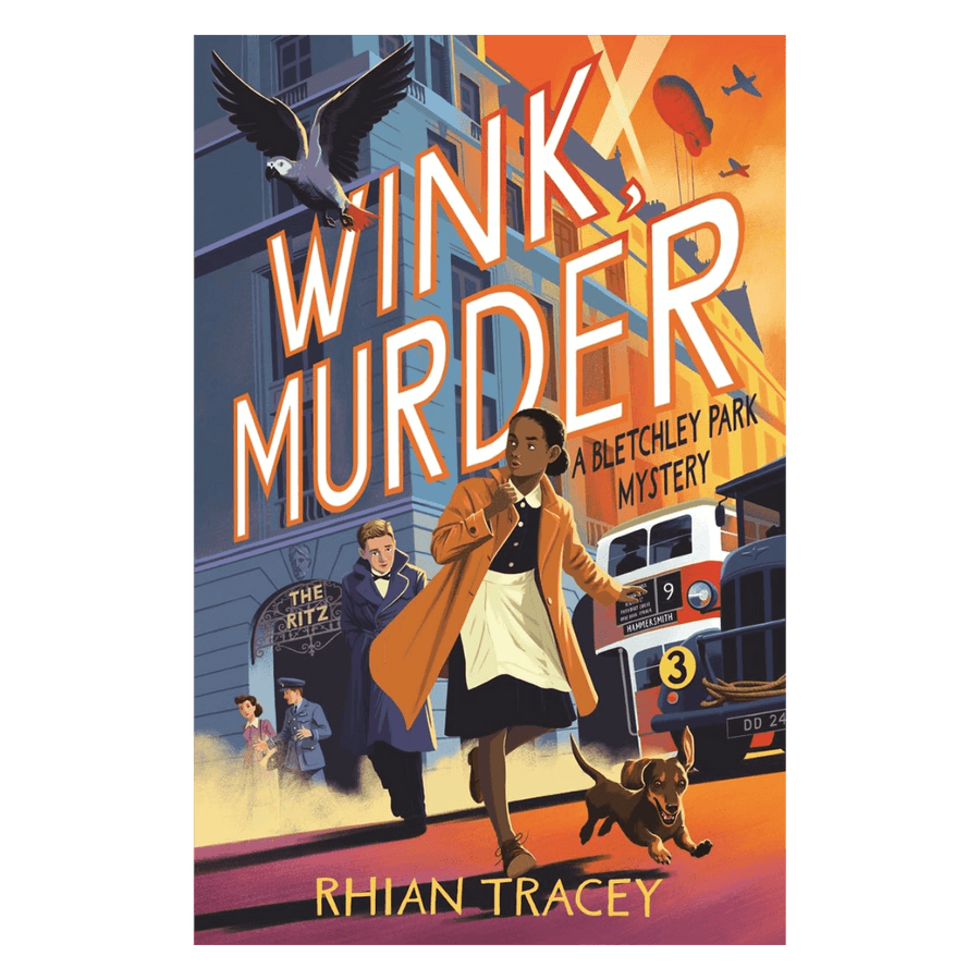 Cover of Wink, Murder: A Bletchley Park Mystery by Rhian Tracey