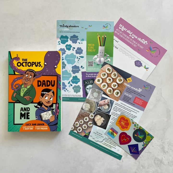 The Octopus, Dadu and Me chapter book and activity pack