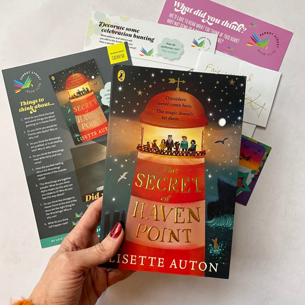 The Secret of Haven Point chapter book and activity pack