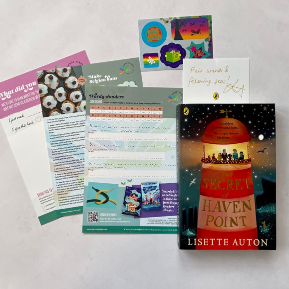 The Secret of Haven Point chapter book and activity pack