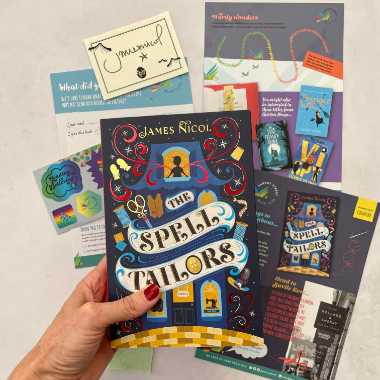The Spell Tailors book and activity pack