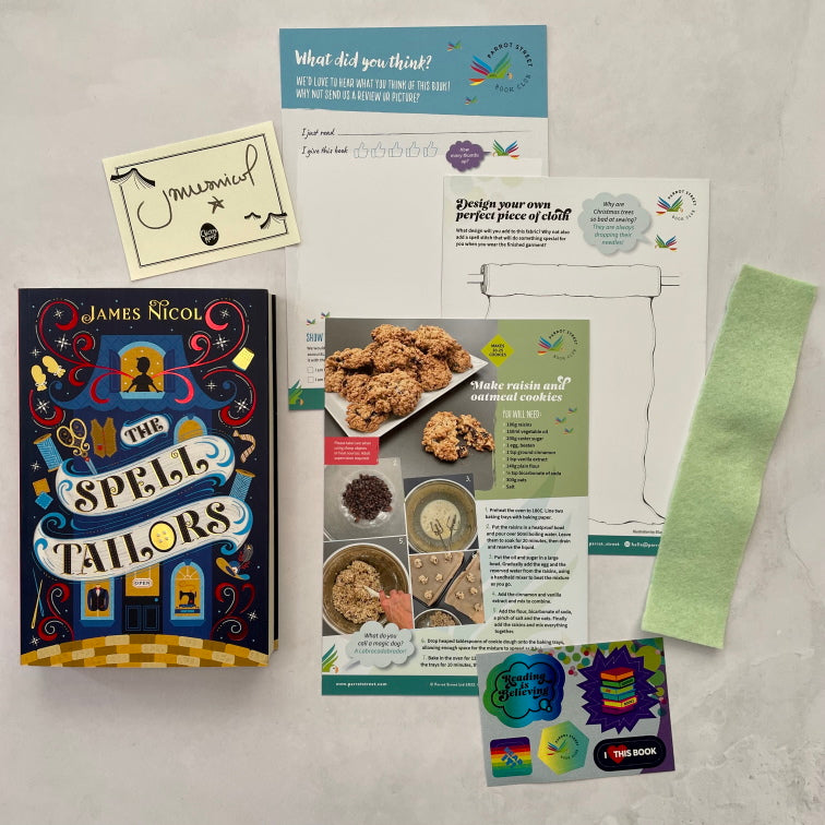 The Spell Tailors book and activity pack