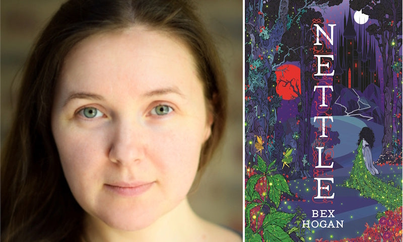 Nettle by Bex Hogan. Book cover and author photo.
