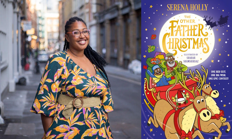 The Other Father Christmas by Serena Holly | Jasmine Richards | Book cover & author photo