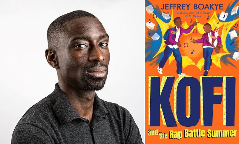 Jeffrey Boakye on Kofi and the Rap Battle Summer and kids' books for music fans