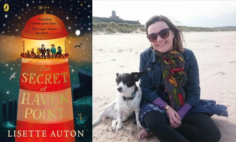 The Secret of Haven Point by Lisette Auton. Book cover and author photo.