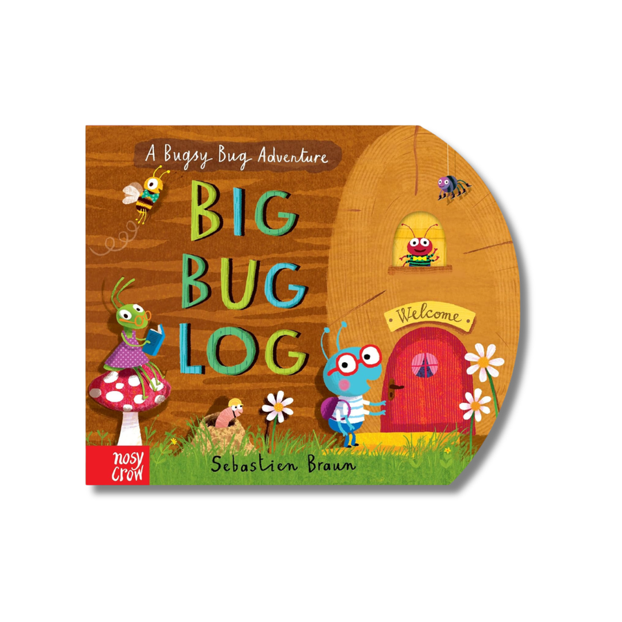 Big Bug Log Interactive Book