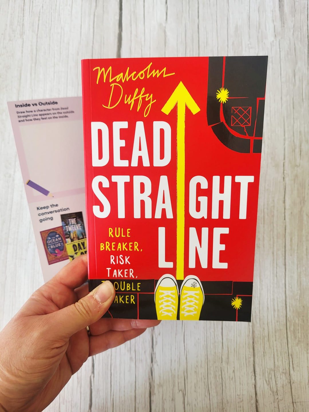 Dead Straight Line book and activity pack