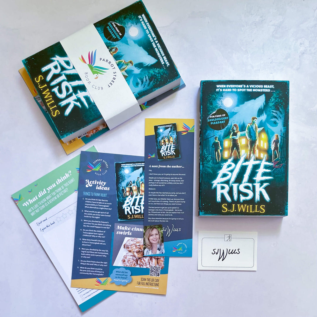 Bite Risk book & activities | Parrot Street Book Club