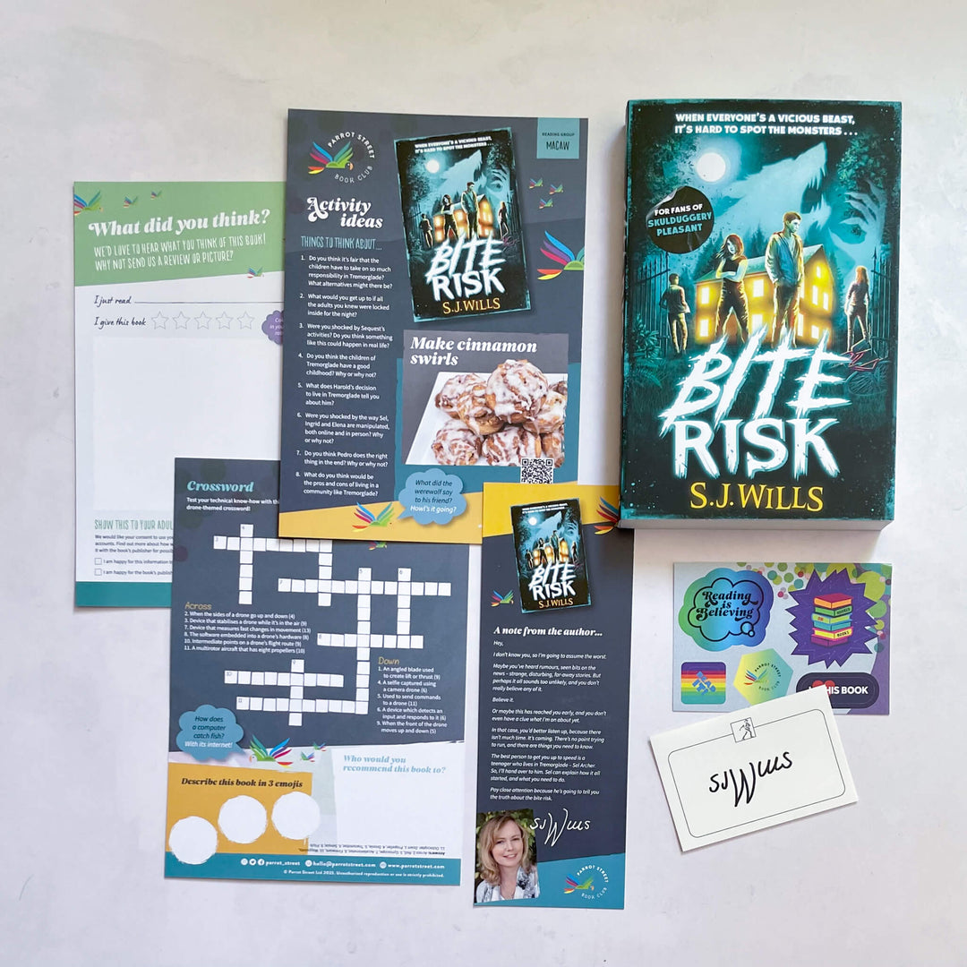 Bite Risk book & activities | Parrot Street Book Club