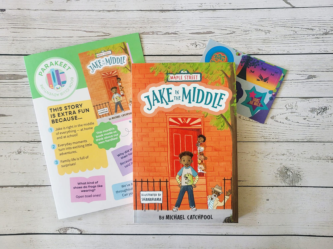 Jake in the Middle chapter book and activity pack