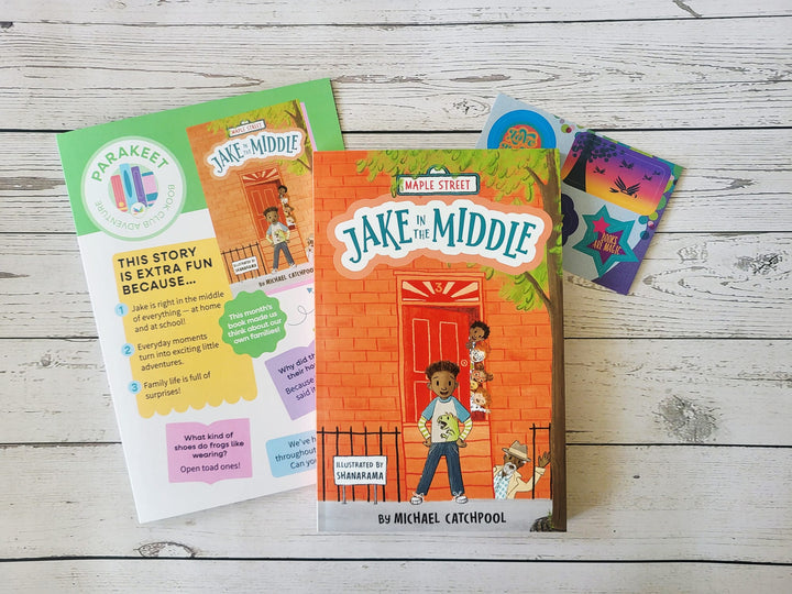 Jake in the Middle chapter book and activity pack