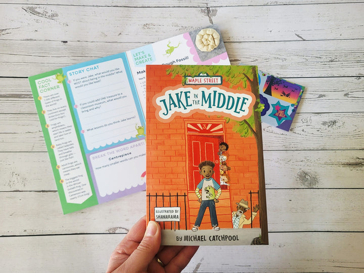 Jake in the Middle chapter book and activity pack