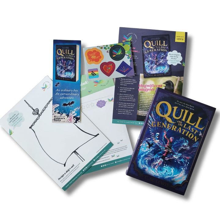 Quill and the last generation chapter book and activity pack