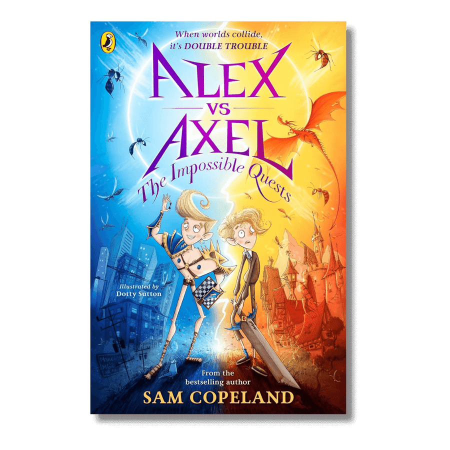 Cover of Alex vs Axel: The Impossible Quests by Sam Copeland