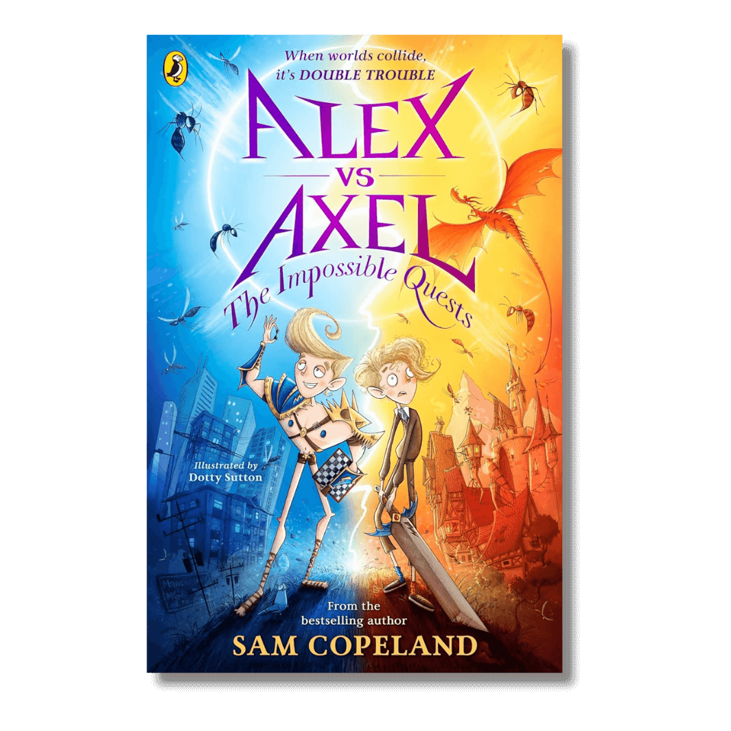 Cover of Alex vs Axel: The Impossible Quests by Sam Copeland