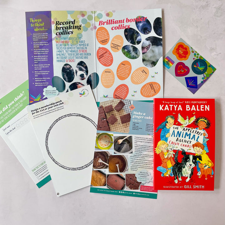The Appletree Animal Agency: Collie Chaos! chapter book and activity pack