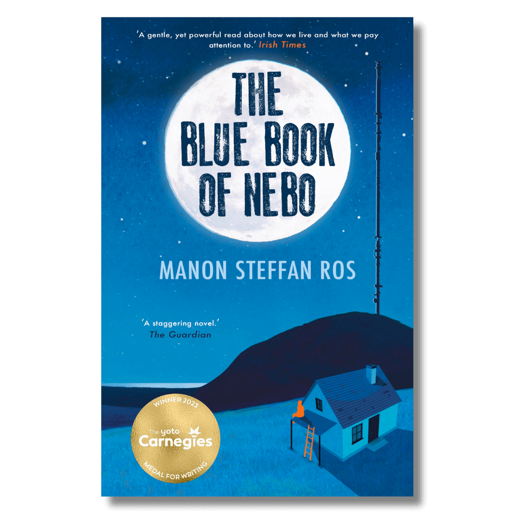 Cover of The Blue Book of Nebo by Manon Steffan Ros