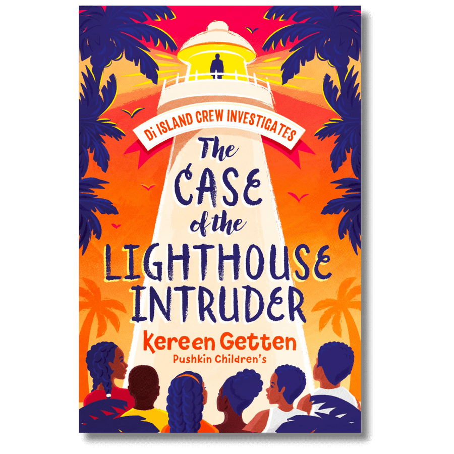 Cover of The Case of the Lighthouse Intruder by Kereen Getten, part of the Di Island Crew Investigates