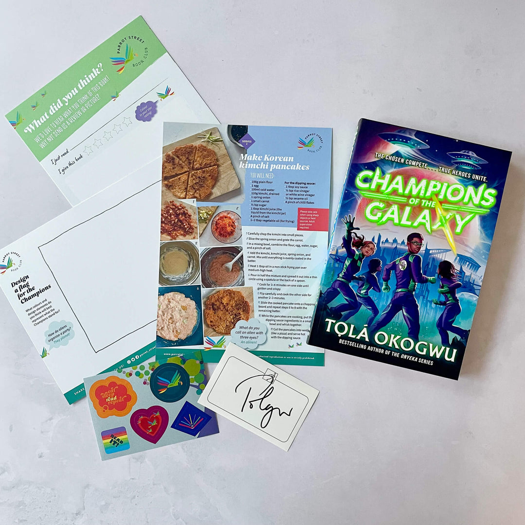 Champions of the Galaxy chapter book and activity pack