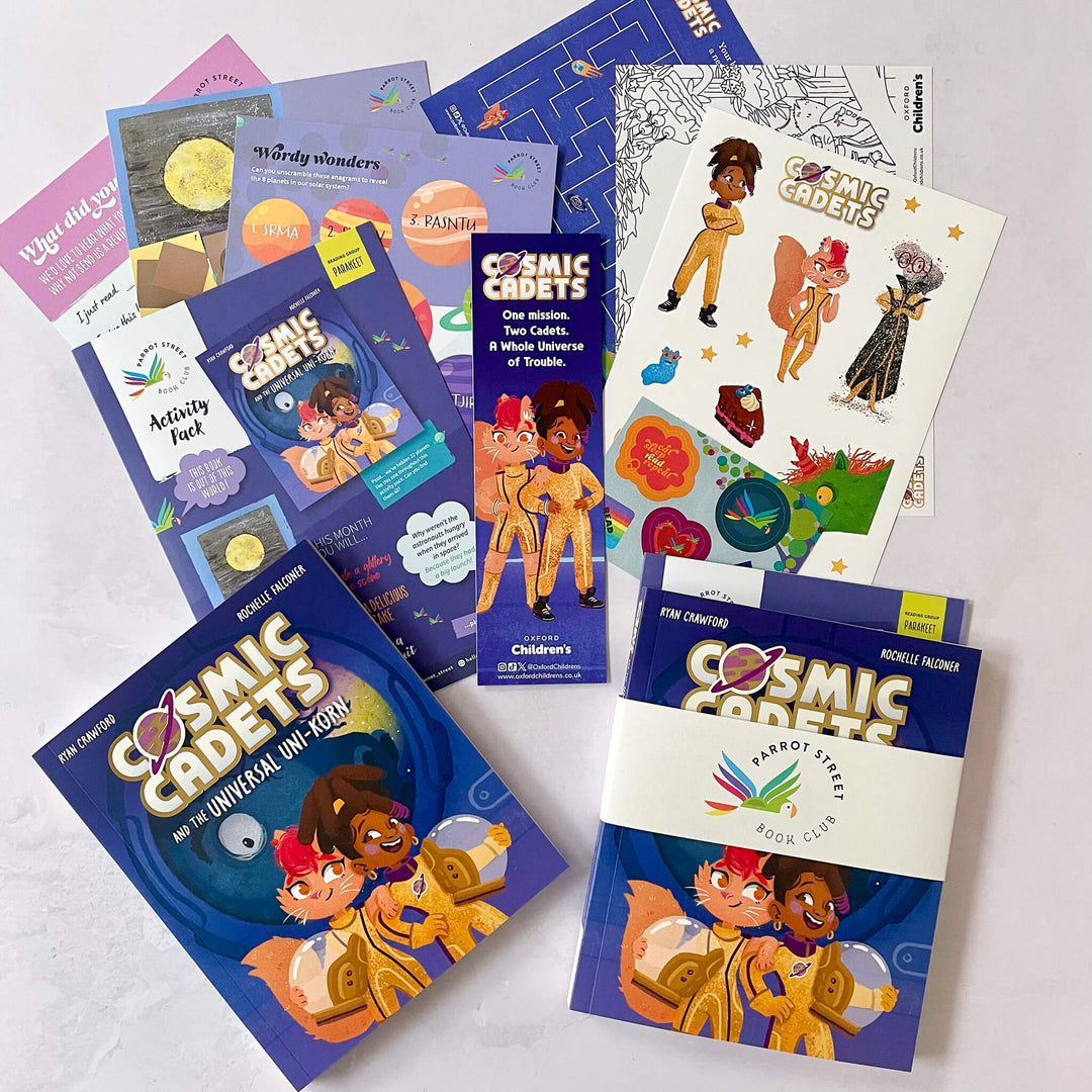Cosmic Cadets and the Universal Uni-korn chapter book and activity pack