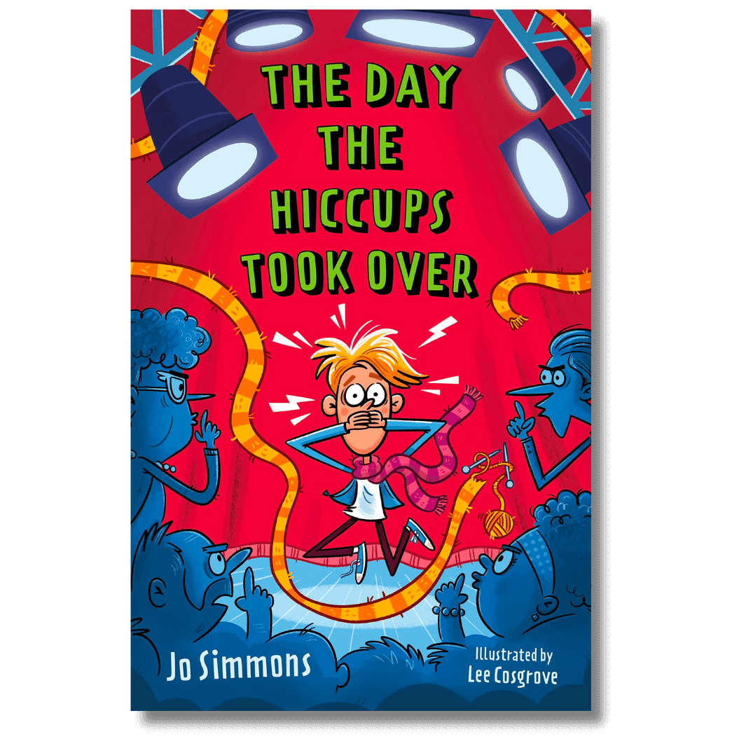 Cover of The Day the Hiccups Took Over by Jo Simmons